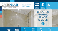 Desktop Screenshot of casseglass.com.au